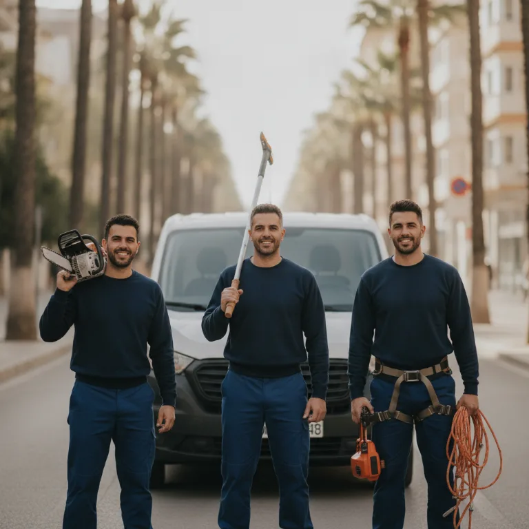 Tala de Árboles equipo en Getxo